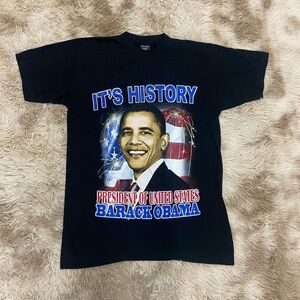 Vintage Barrack Obama Promo Shirt